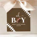 Search for football stickers Baby shower