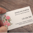 Search for nursing business cards Caregiver