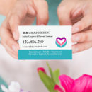 Search for senior caregiver business cards Elderly care