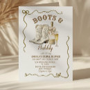Search for rodeo bridal shower invitations Boots and bubbly