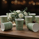 Search for green paper cups Typography