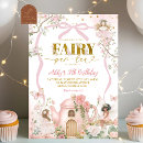 Search for fairy tea party invitations For kids