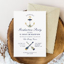 Search for nautical graduation invitations Preppy