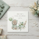 Search for boho baby shower napkins Green