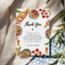 Search for food thank you cards Spaghetti