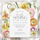 Search for open house invitations Watercolor floral