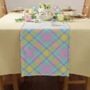 Search for pink gingham table runners Plaid