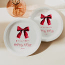 Search for holiday paper plates Christmas party