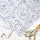 Search for blue toile tissue paper Classic