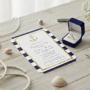 Search for nautical engagement party invitations Elegant