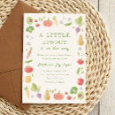 Search for vegetable invitations Greenery