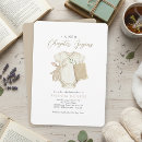 Search for a new chapter begins invitations Greenery