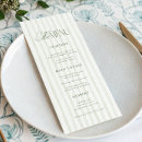 Search for 4 course wedding menus Watercolor