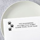 Search for dog return address labels Cute