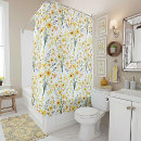 Search for wildflower shower curtains Watercolor