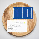 Search for tennis coach business cards Instructor