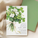 Search for shamrock invitations Lucky in love