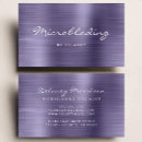 Search for microblading business cards Elegant