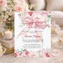 Search for pearl bridal shower invitations Coquette