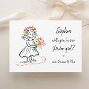 Search for flower girl cards Whimsical