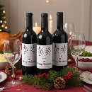 Search for christmas wine labels Modern