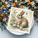 Search for vintage easter napkins Floral
