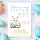 Search for easter party invitations Rabbit