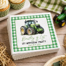 Search for tractor napkins Boy birthday