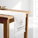 Search for black and white table runners Branded