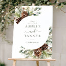 Search for winter welcome wedding signs Elegant