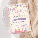 Search for candy 3rd birthday invitations Ice cream