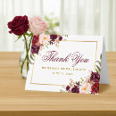 Search for burgundy thank you cards Vintage