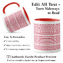 Search for red mugs Anniversary