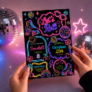Search for neon birthday invitations Girl