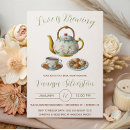 Search for afternoon tea bridal shower invitations Love is brewing