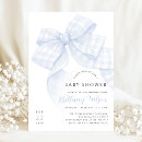 Search for blue gingham invitations Modern