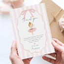Search for ballet thank you cards Ballerina