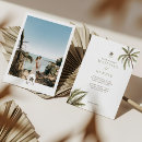 Search for palm tree wedding invitations Boho