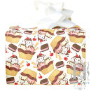 Search for ice cream wrapping paper Banana split