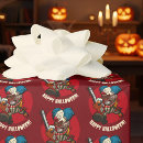 Search for horror wrapping paper Clown