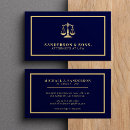 Search for gold law firm business cards Attorney at law
