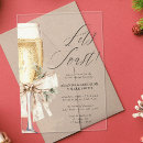 Search for lets toast invitations Celebration