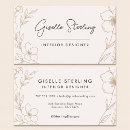 Search for interior decorating business cards For her