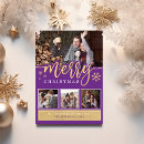 Search for purple holiday cards Photo collage
