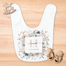 Search for monogram baby bibs Flowers