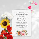 Search for floral celebration of life invitations In loving memory
