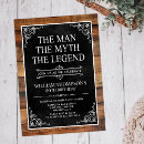 Search for man myth legend invitations Rustic