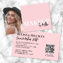 Search for makeup artist logo business cards For her