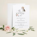 Search for dog wedding invitations Watercolor