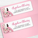 Search for quinceanera return address labels 15th birthday party